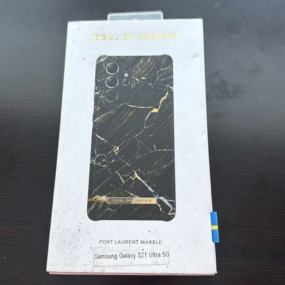 Samsung Galaxy S21 Ultra 5G - Ideal of Sweden - Port Laurent Marble Case - Picture 1 of 4